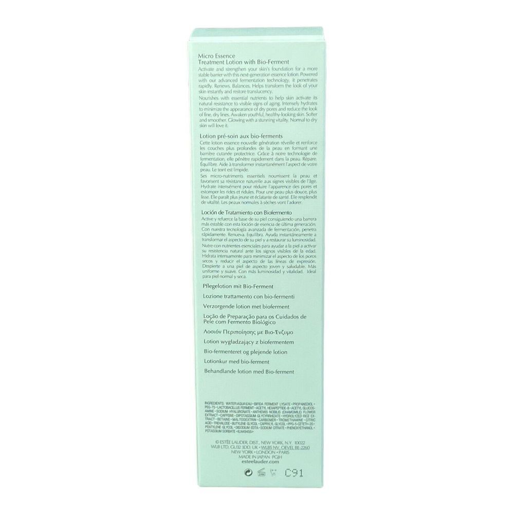 Estee Lauder Micro Essence‎ Treatment Lotion Bio-Ferment 3.4 oz / 100ml NIB - Picture 4 of 5